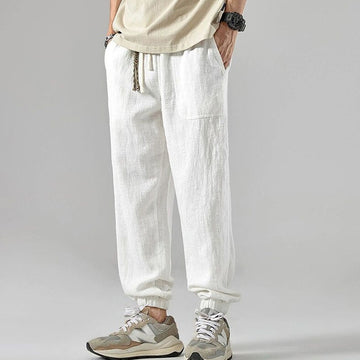 Men’s Jogger Pants – Relaxed Fit – Elastic Cuffs – Drawstring Waist