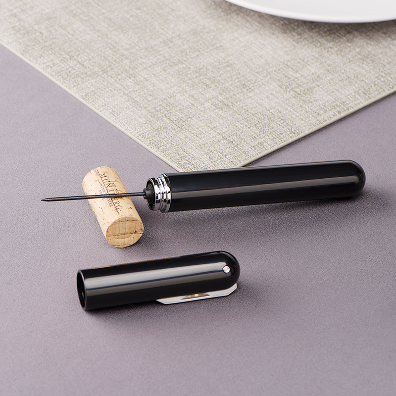 Minimalist One-Hand Air Pump Cork Remover