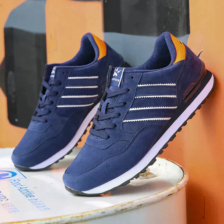 Men’s Low-Top Trainers – Streamlined Fit – Soft Touch – Cushioned Collar – Sporty Style