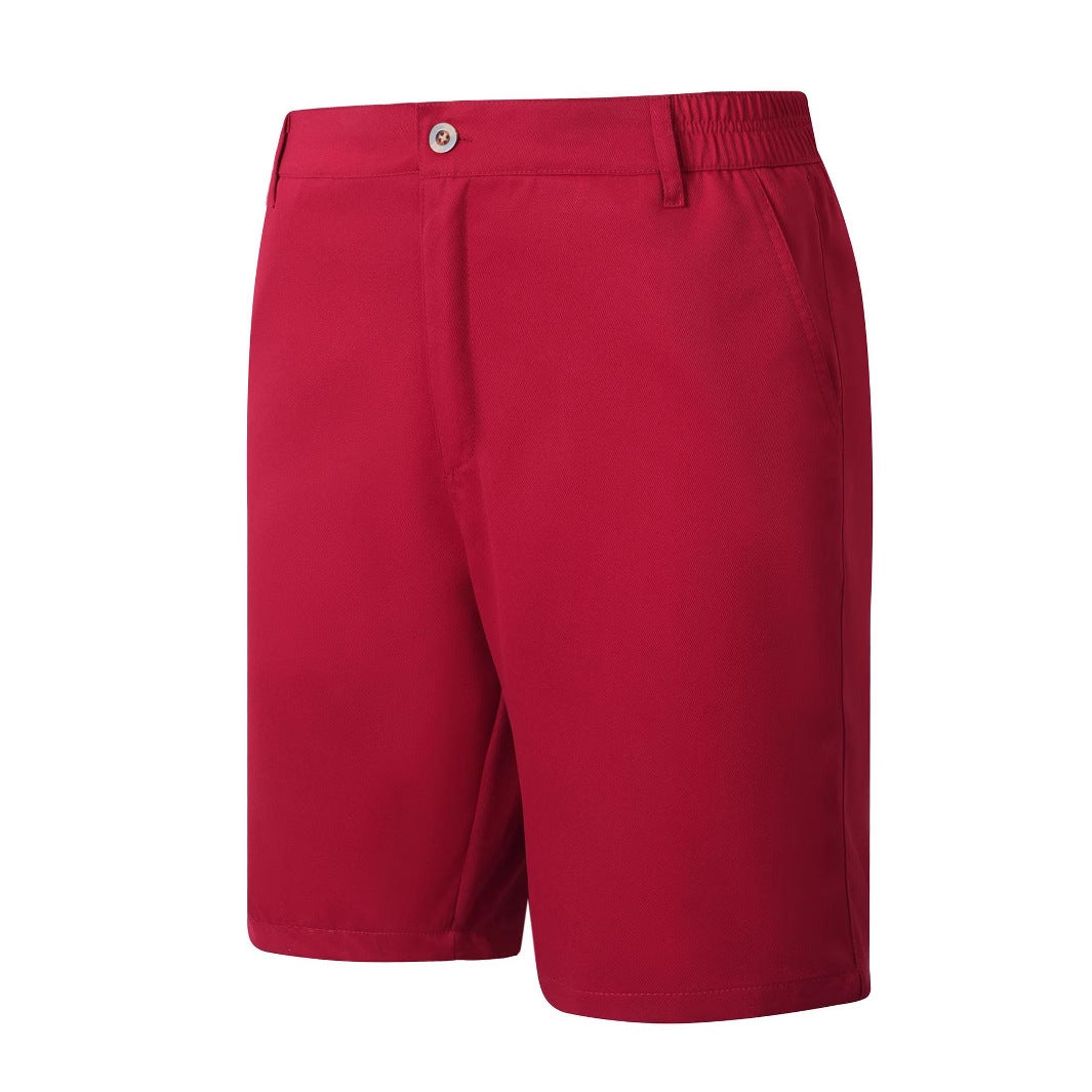 Men’s Casual Shorts – Relaxed Fit – Breathable Fabric – Zip Fly – Mid-Thigh Length