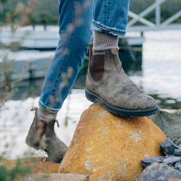 Unisex Chelsea Boots – Leather – Ankle Length – Slip-On – Rugged Sole – Casual Wear