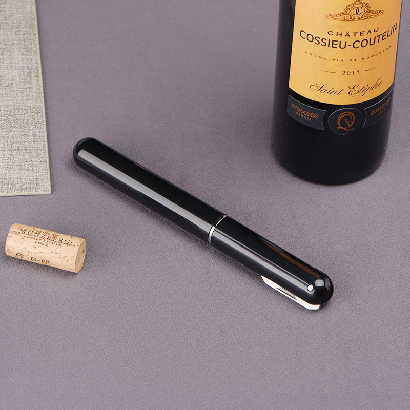 Minimalist One-Hand Air Pump Cork Remover