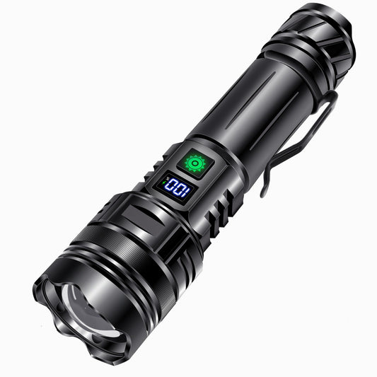 Anodized Aluminum Rechargeable Tactical Flashlight