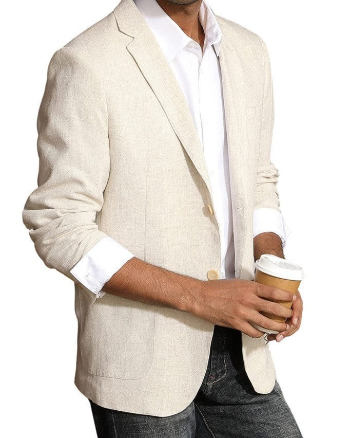 Men's Blazer - Single-Breasted - Slim Fit - Stylish Jacket