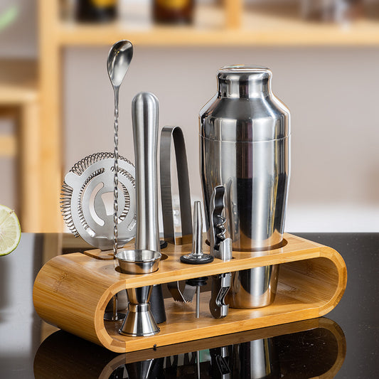 Modern Stainless Steel Cocktail Bar Tools Set