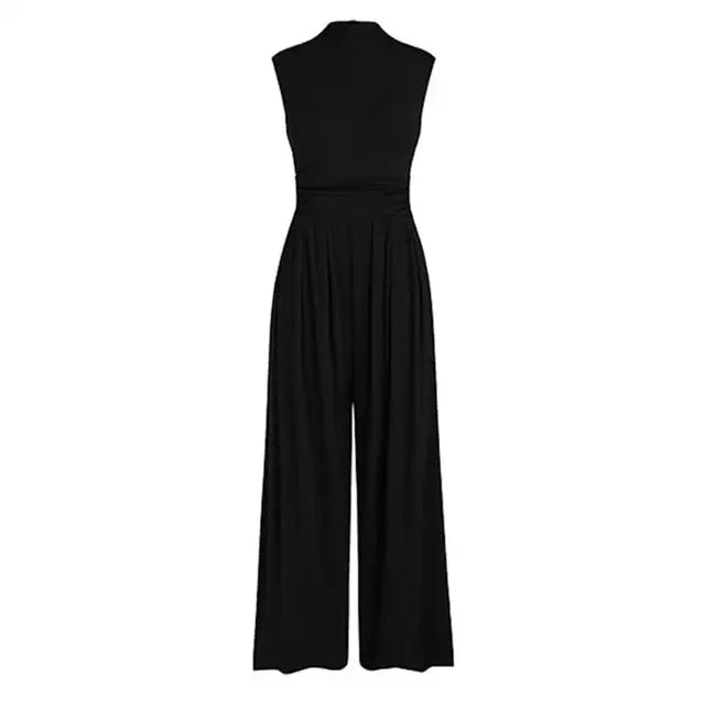 Elegant sleeveless jumpsuit for women