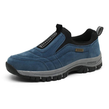 Orthopedic walking loafer shoes with insole for men