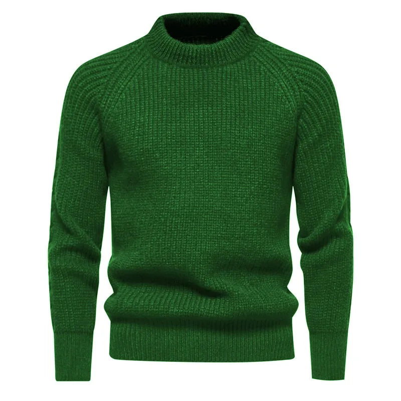 Extra-fine knitted pull-over sweater for men