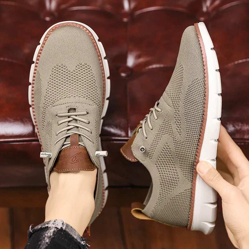 Casual spring mesh sneakers for men