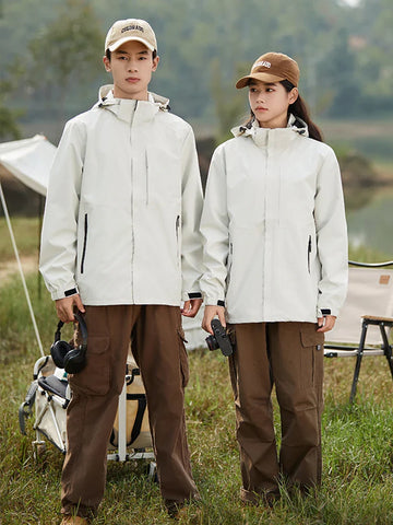 Unisex Waterproof Windbreaker Jacket