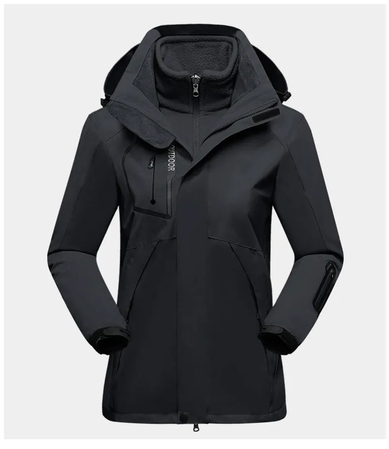 3-in-1 weather protection jacket for women