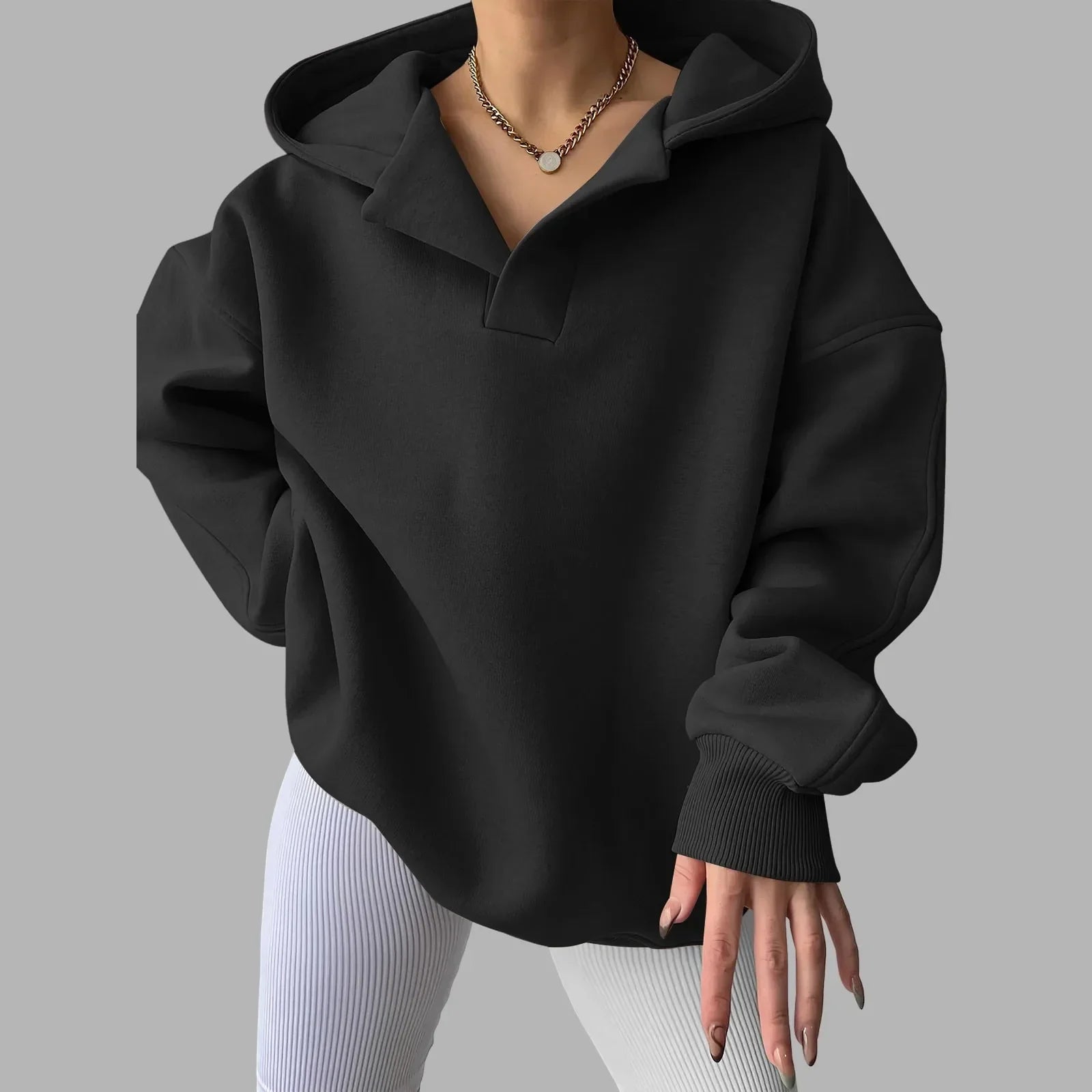 Cozy chic hoodie for women