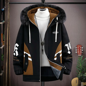 Streetwear casual hoodie jacket for men