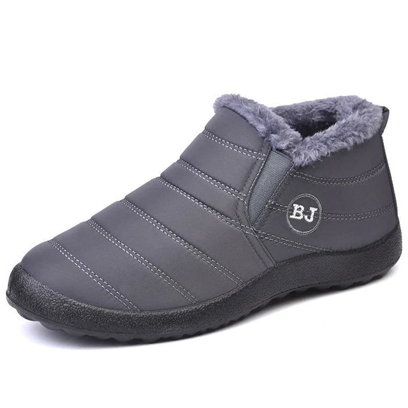 Women's Ankle Boots – Quilted Slip-On – Water-Resistant – Plush Lined – Durable Fit