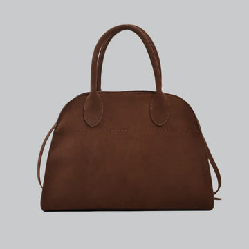 Vintage top-handle handbag for women