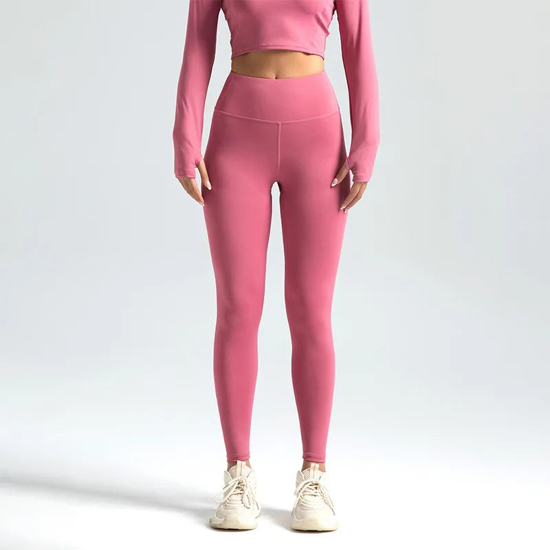 High-waisted sports leggings for women