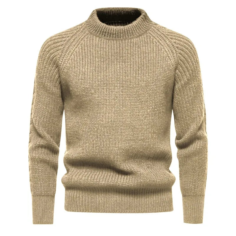 Extra-fine knitted pull-over sweater for men