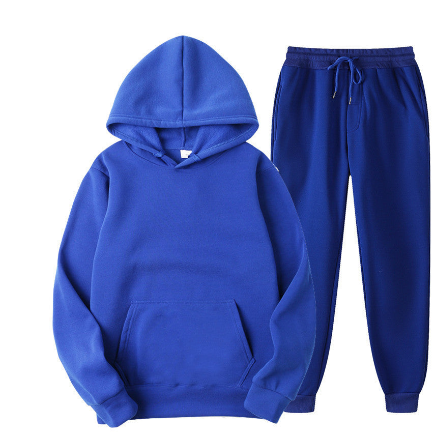 Casual hoodie and pants set for men