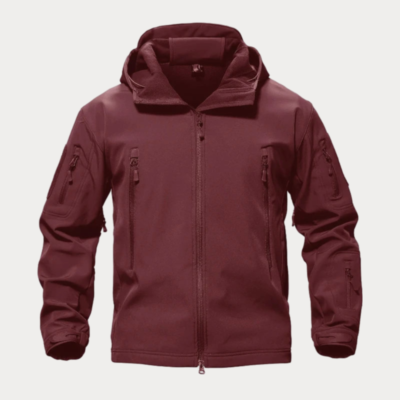 Stylish softshell windbreaker jacket for men