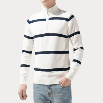 Turtleneck pullover sweater for men