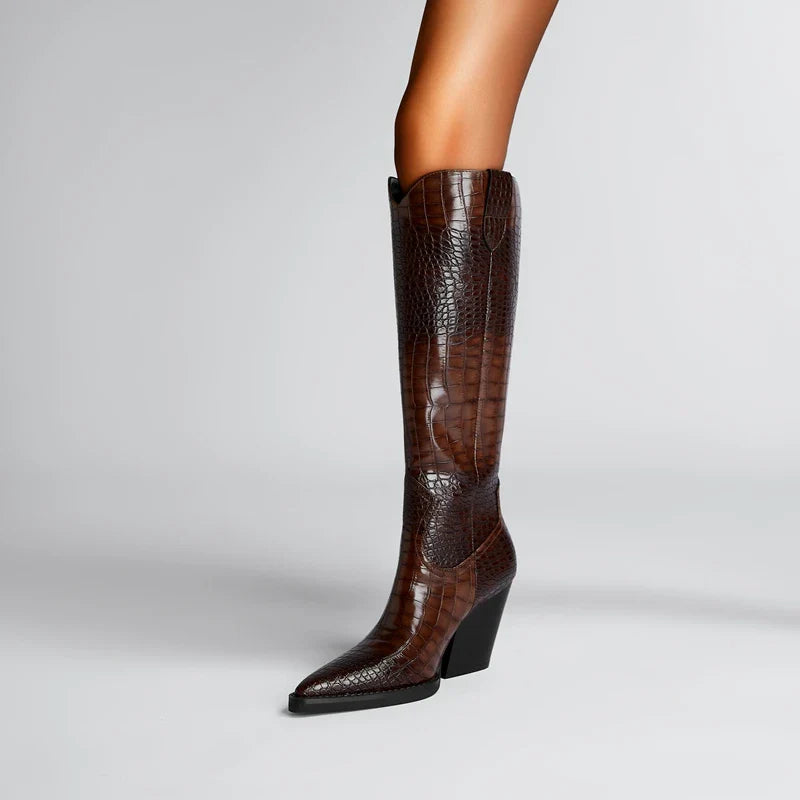 Women’s Western Pointed-Toe Cowboy Boots | Spring Collection