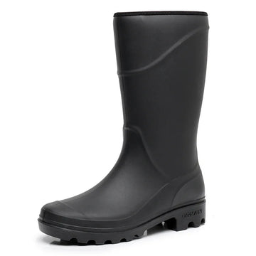 Men’s Knee-High Boots – Waterproof Rubber – Rugged Sole – Outdoor Utility Fit