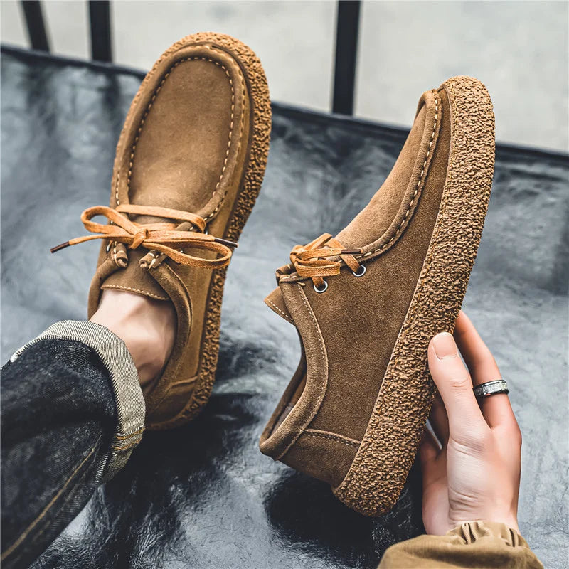 Slip-on loafer shoes for men
