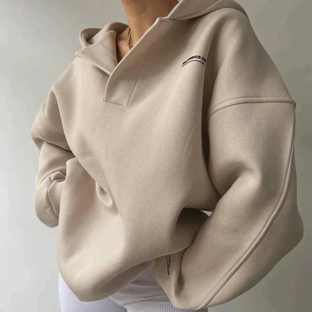 Oversized long sleeve hoodies for women