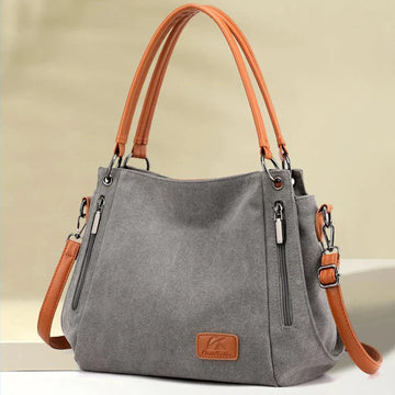 Double handle chic tote bag for women