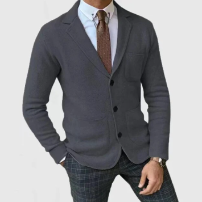 Autumn classic blazer vest for men