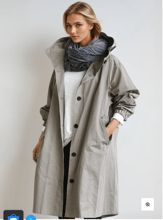 Waterproof lightweight coat for women