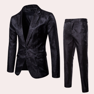 Slim-fit suit set for men