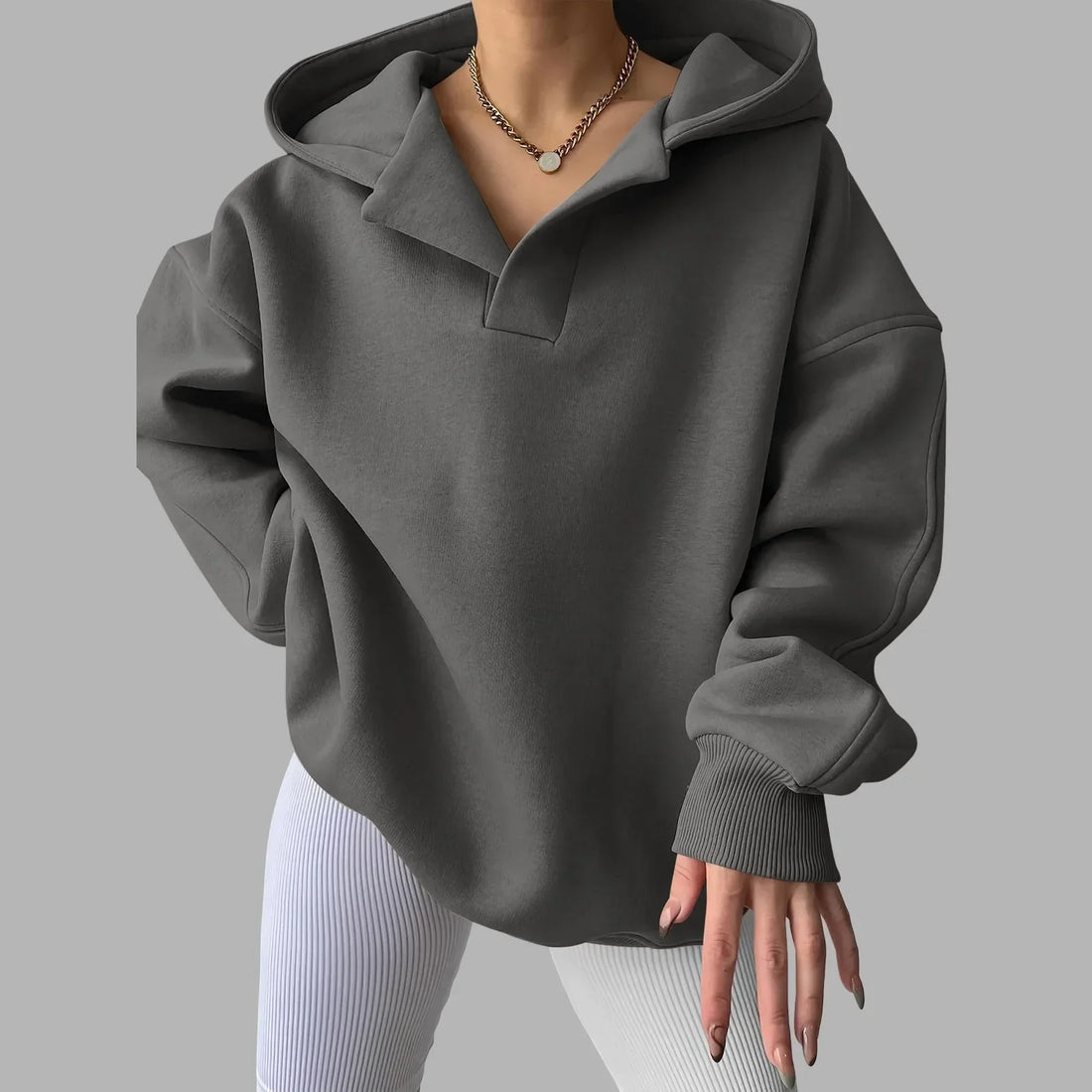 Cozy chic hoodie for women