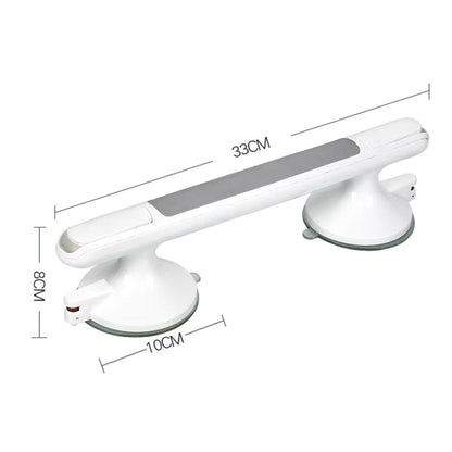 Minimalist Suction-Mount Shower Grab Bar