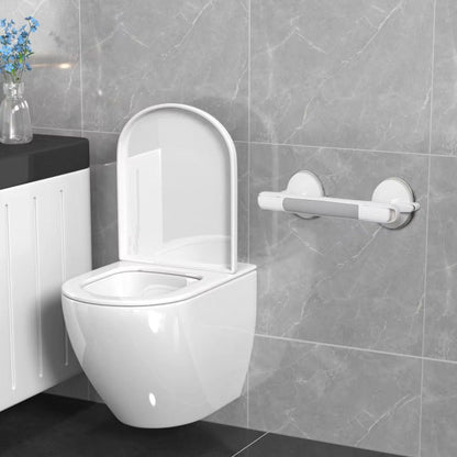 Minimalist Suction-Mount Shower Grab Bar