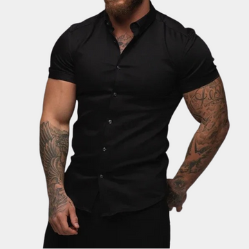 Classic short sleeve shirt for men