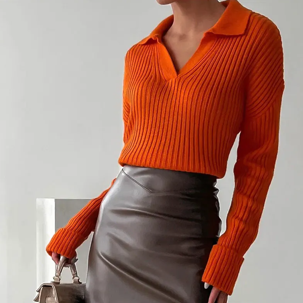 Sophisticated and cozy sweater for women