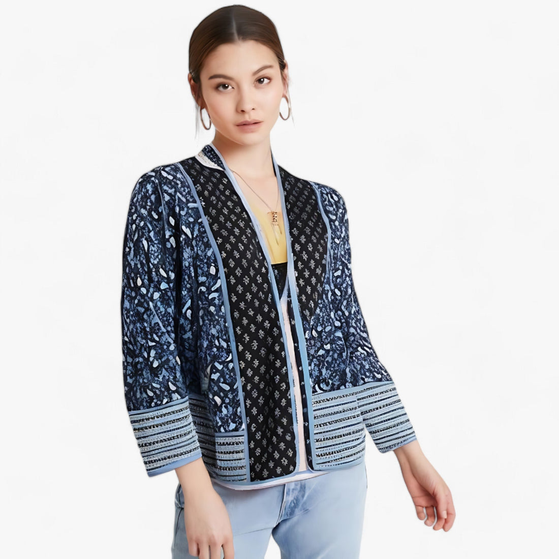 Versatile and stylish reversible jacket for women