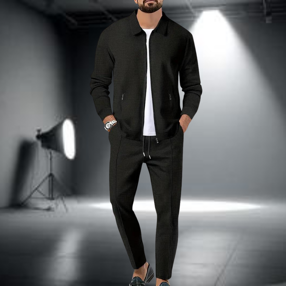 Classic tracksuit set for men