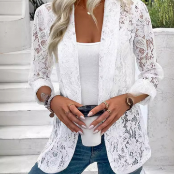 Casual relaxed fit cardigan for women