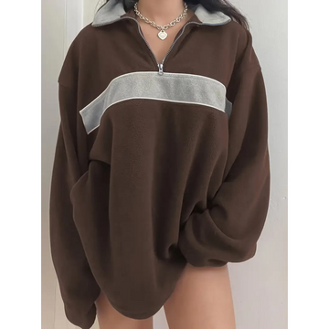 Cozy long sleeve sweater for women