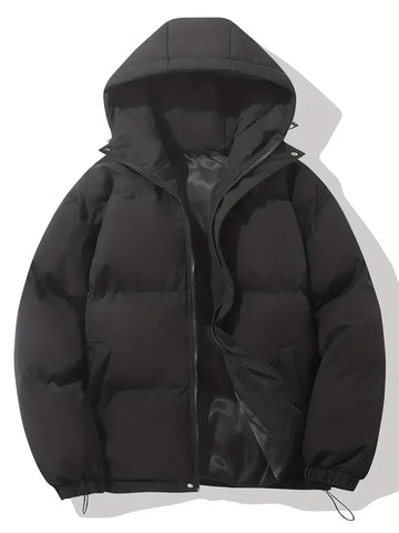 Women’s Hooded Jacket – Quilted Oversized Fit – Water-Repellent Wind-Resistant Layer