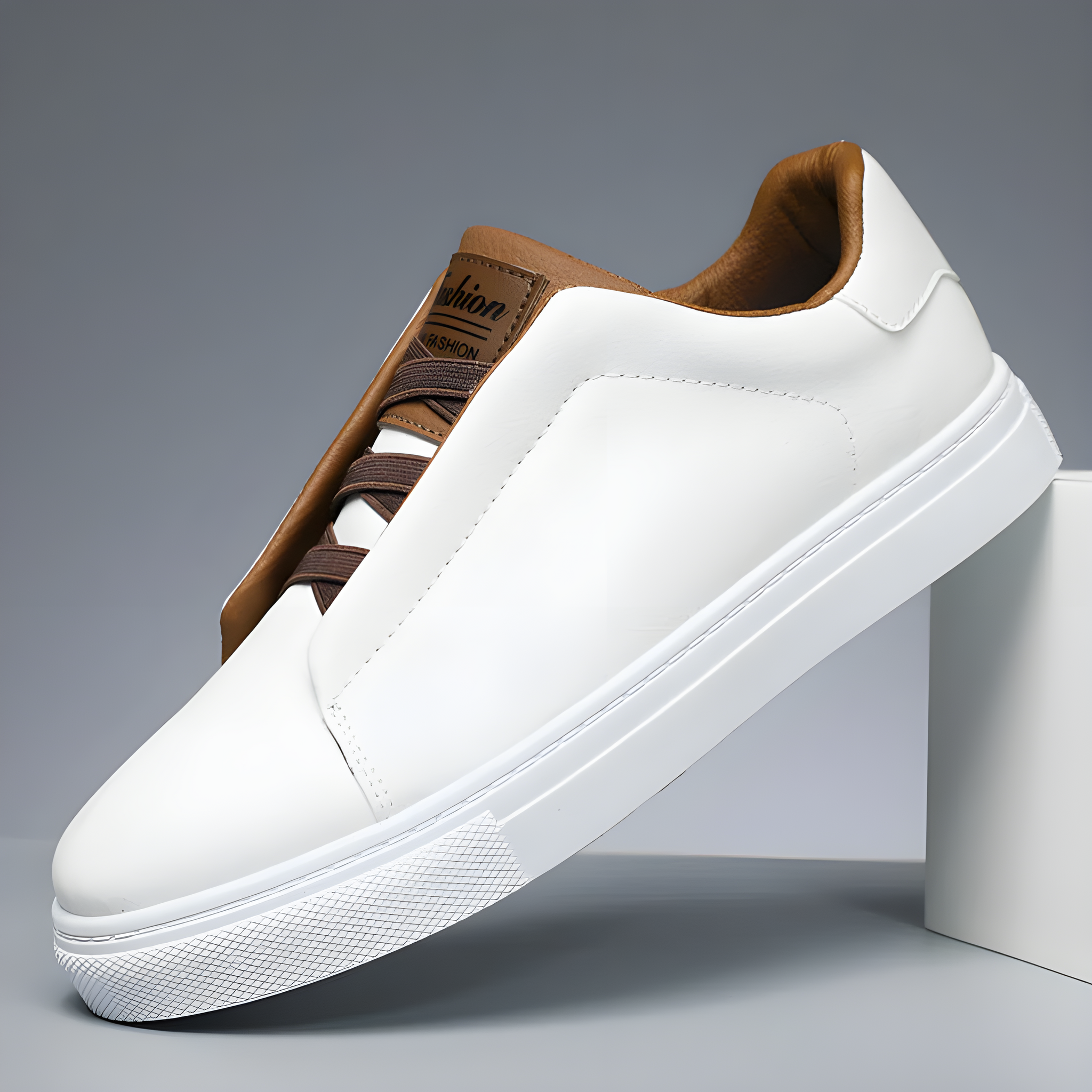 Timeless classic leather sneaker for men