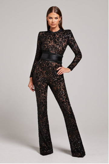 Stylish lace jumpsuit for women