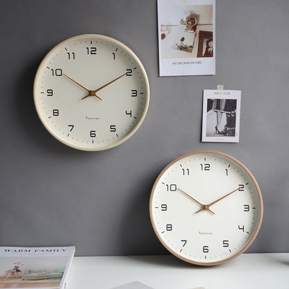 Wood Easy Read Wall Clock