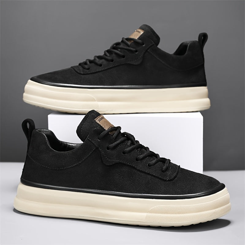 Lace up skateboard shoes for men