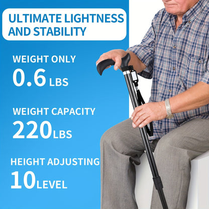 Carbon Fiber Adjustable Walking Cane