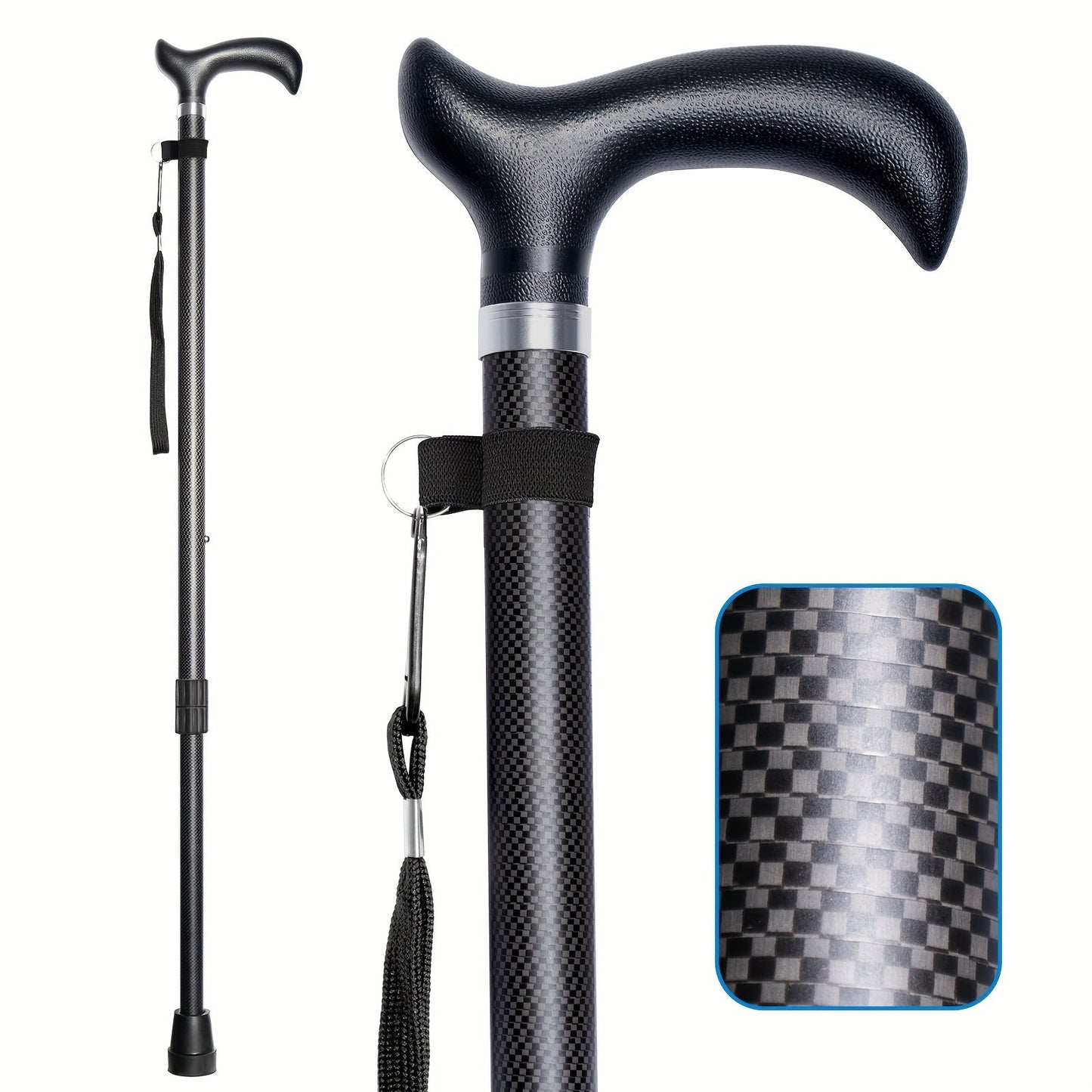 Carbon Fiber Adjustable Walking Cane