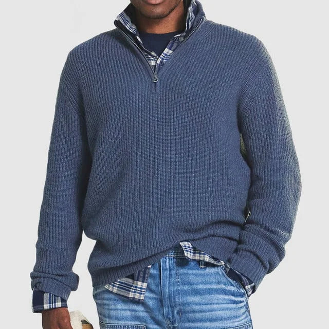 Heirrick - Men's Business Casual Zip-Up Sweatshirt