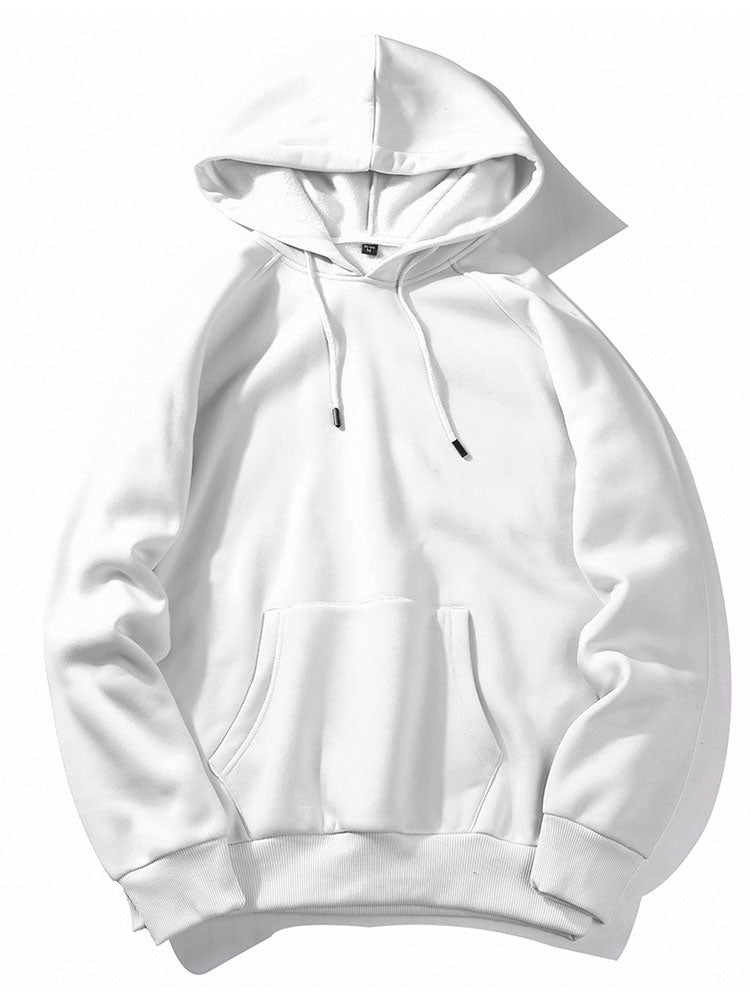 Pull-over kangaroo pocket hoodies for men